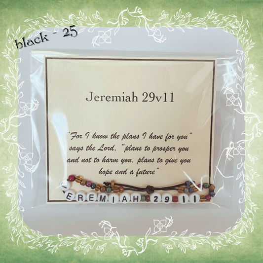 Jeremiah 29v11 - Wearable Faith Bracelet - A Hope & A Future