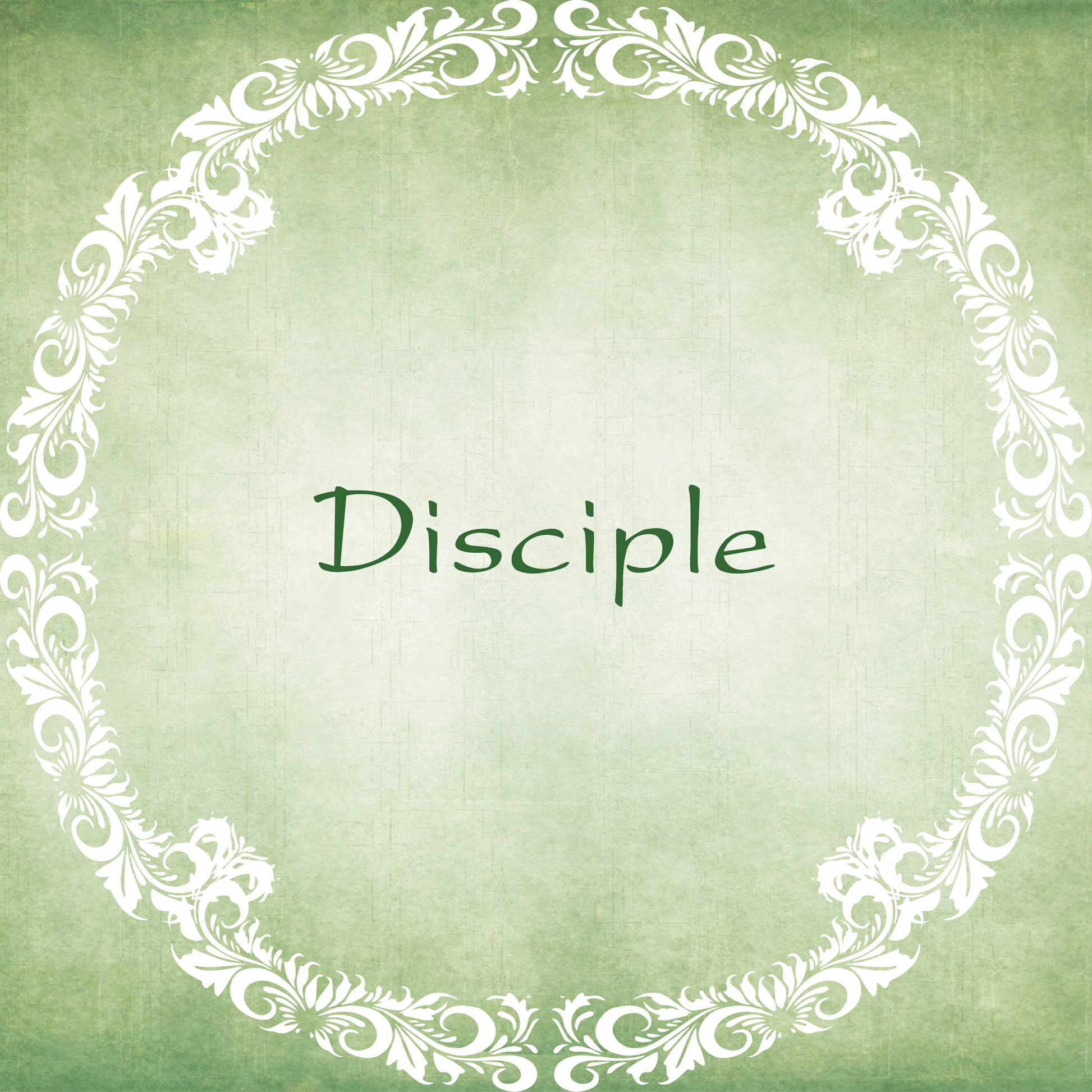 Image displaying the word Disciple