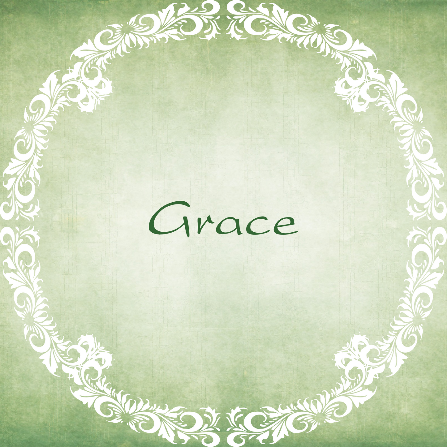 Image displaying the word Grace