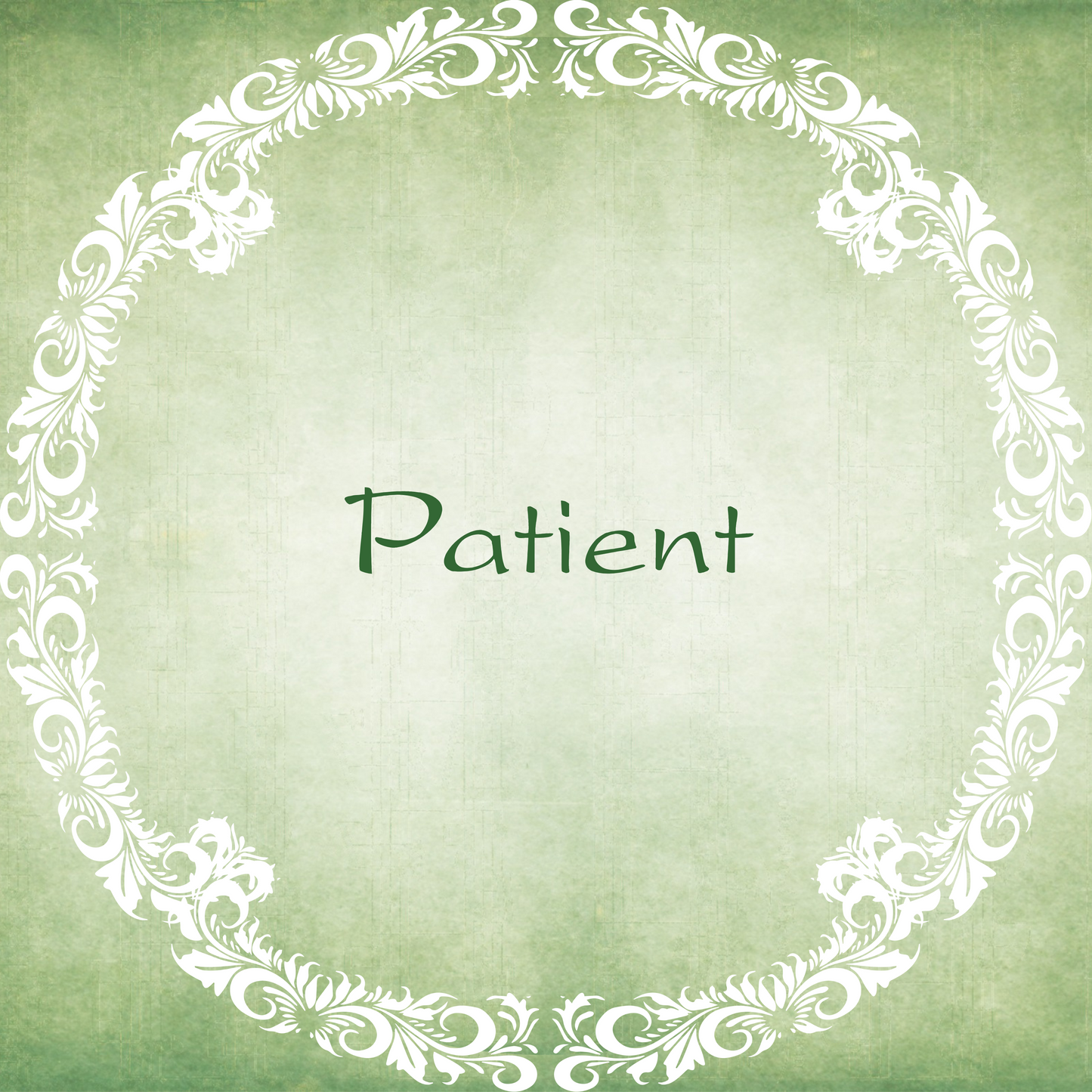 Image displaying the word Patient